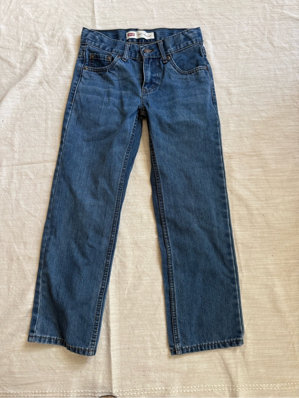 Levi's 505s Boys  Blue Straight-Leg Jeans